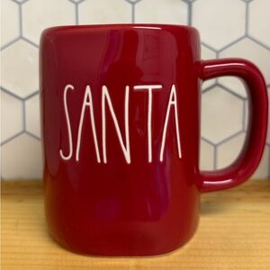 SANTA - Rae Dunn Artisan Collection Red Mug